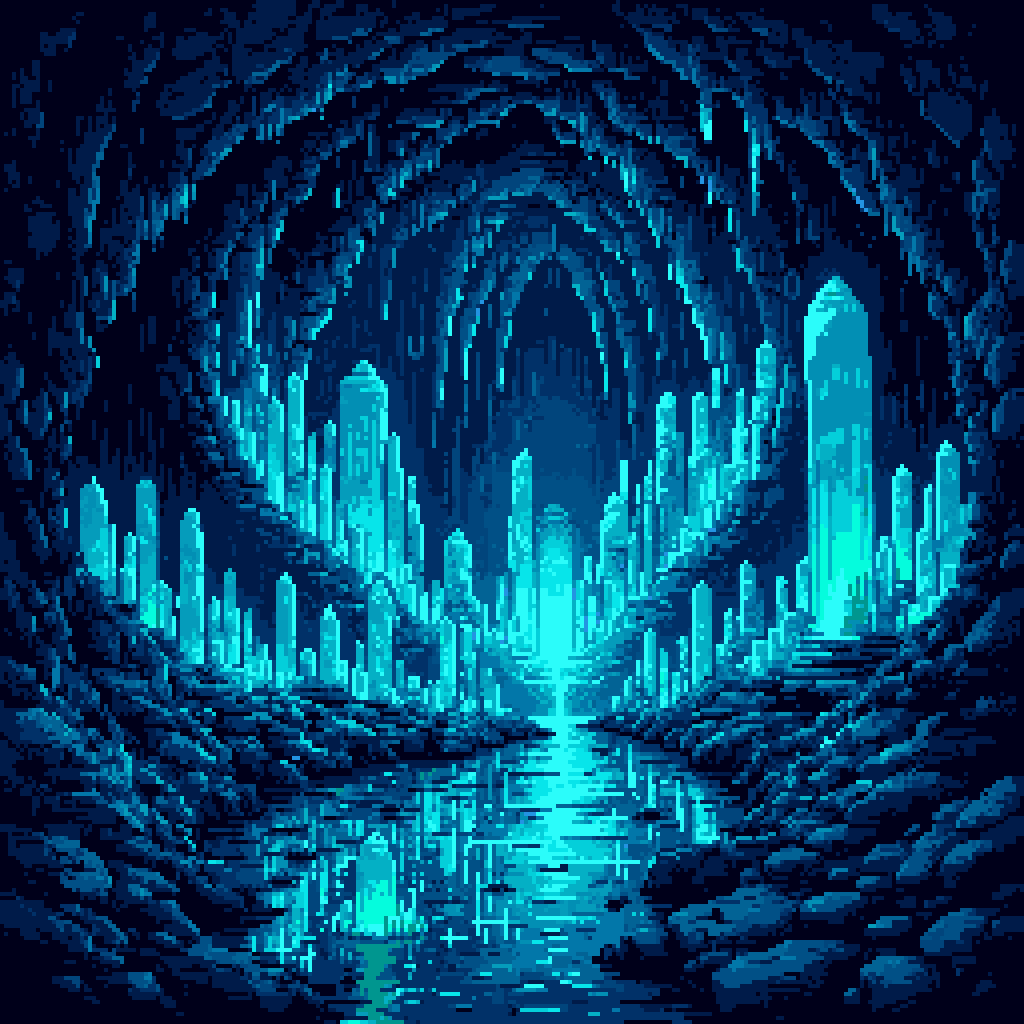 Bioluminescent cave ...-760581-0