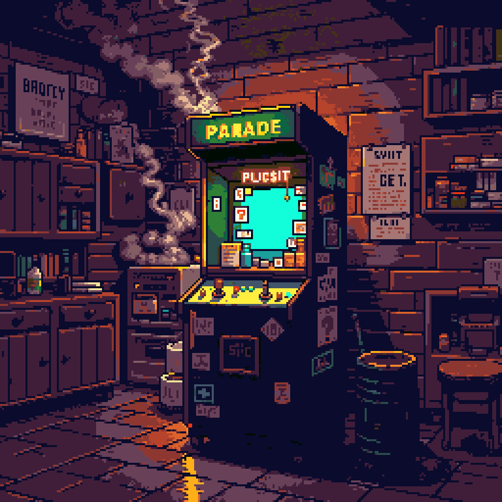 Retro arcade cabinet...-634112-0