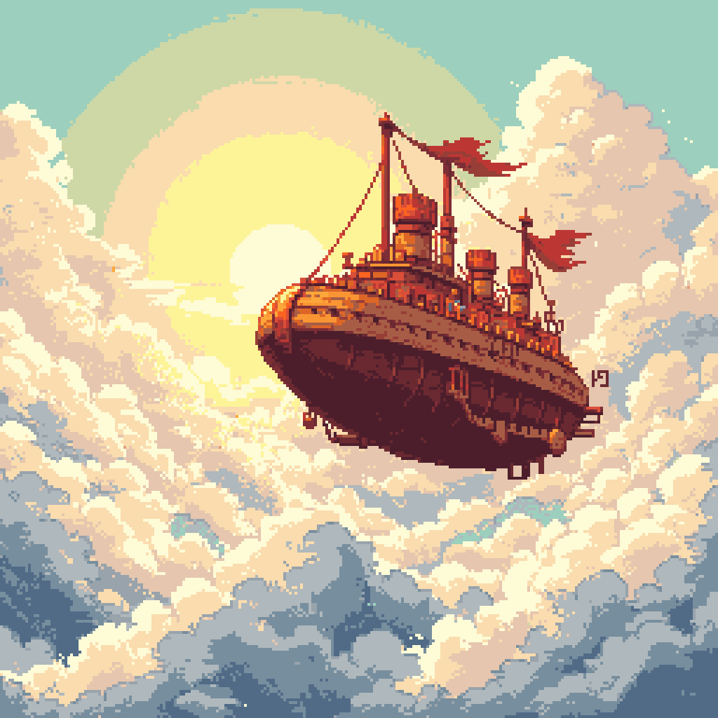 Steampunk airship sa...-130020-0