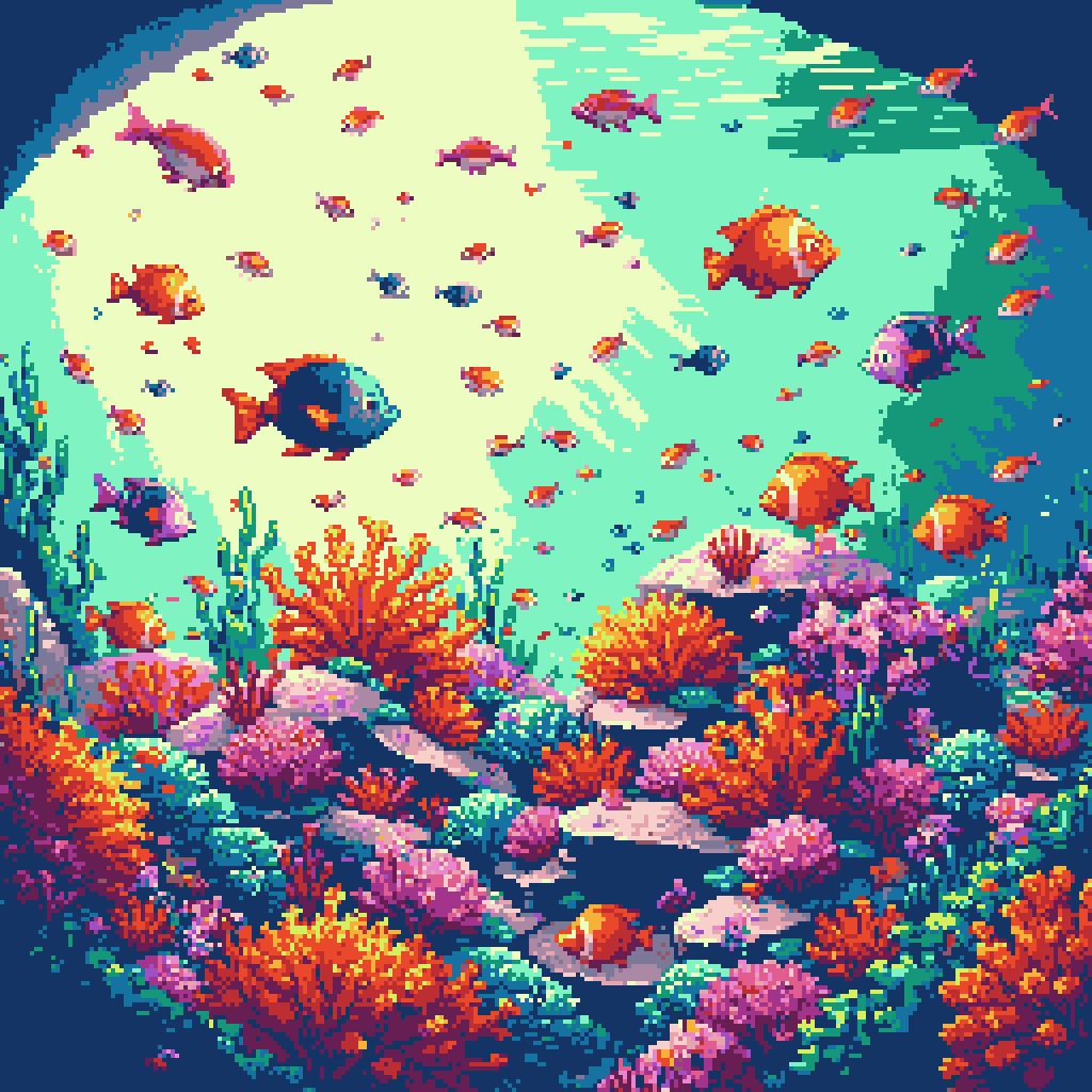 Underwater scene wit...-987829-0