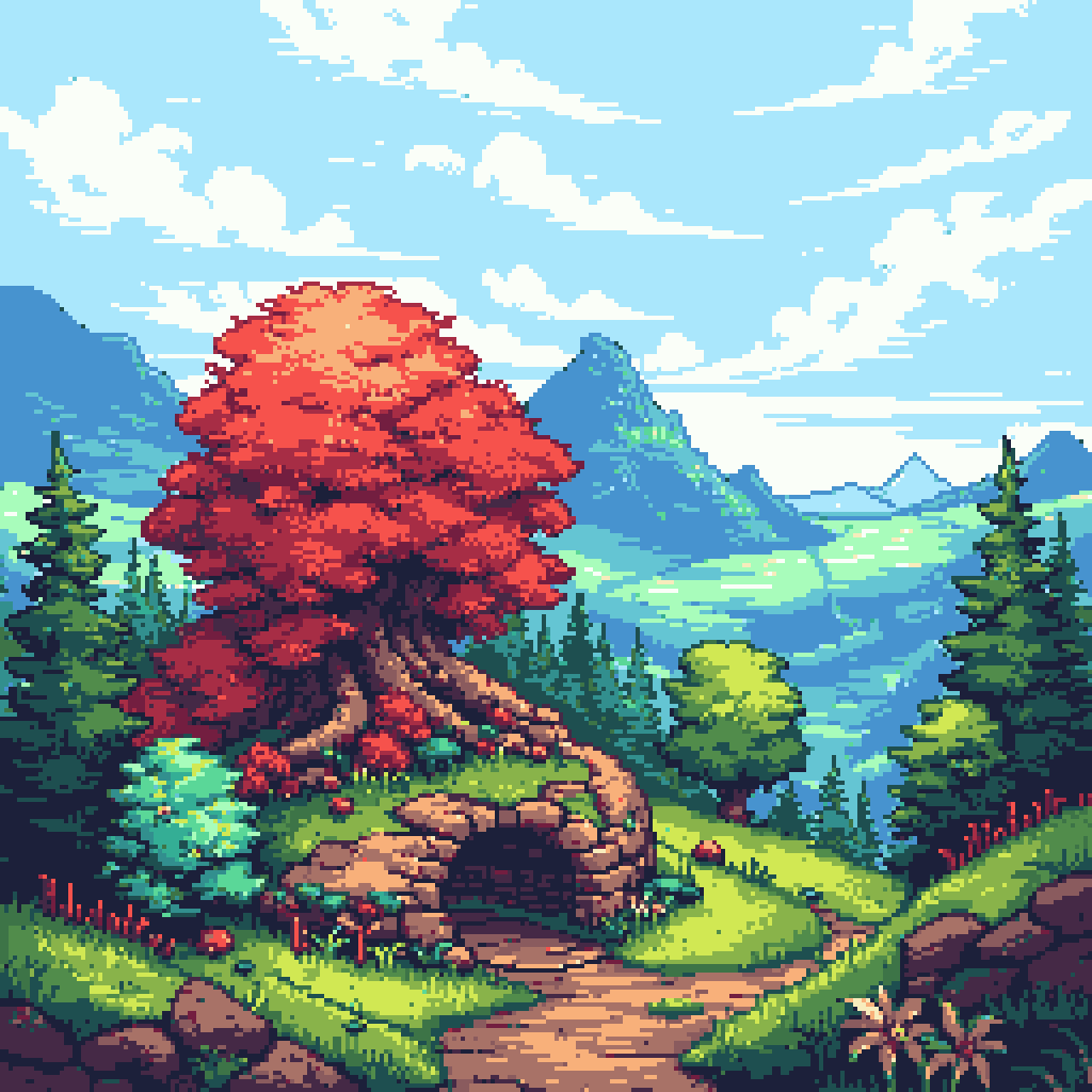 pixel landscape-743427-0