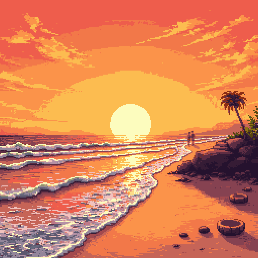 sunset beach-875102-0